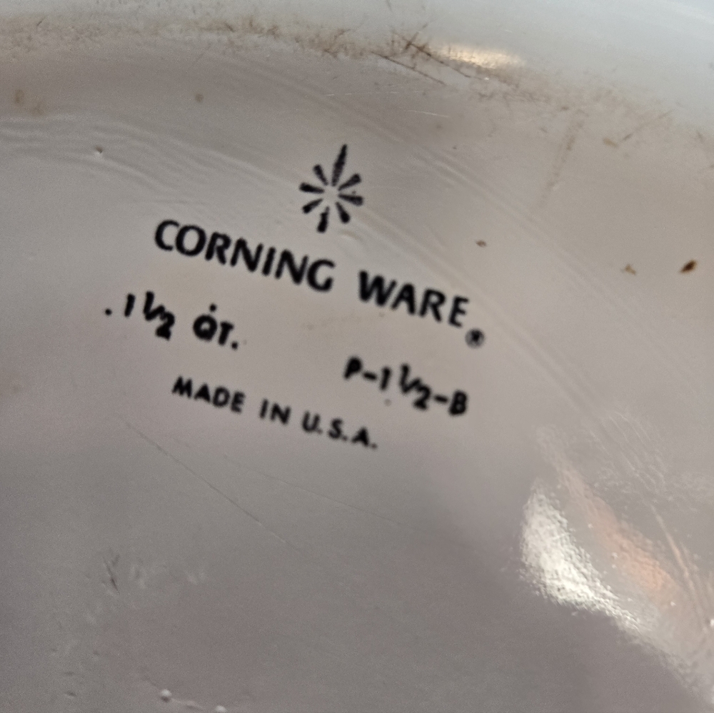 3 pc Vintage Corningware Blue Cornflower Casserole Baking Dishes No Lids - Picture 3 of 8
